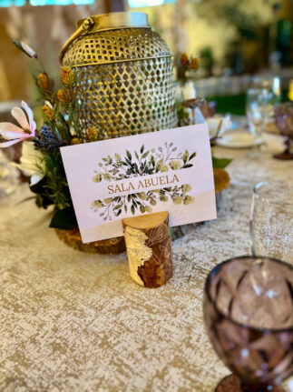 meseros personalizados boda