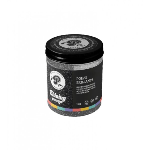 colorante en polvo brillante negro (shining powder) pastry colors