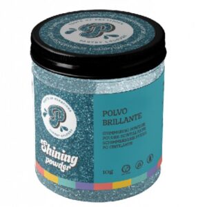 colorante en polvo brillante turquesa (shining powder) pastry colors