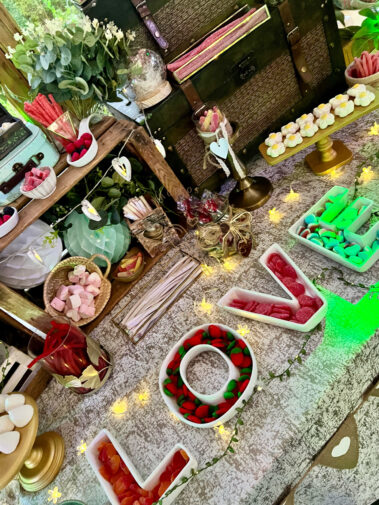 Candy bar boda Love