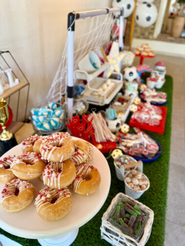 Mesa dulce comunión Atlético de madrid