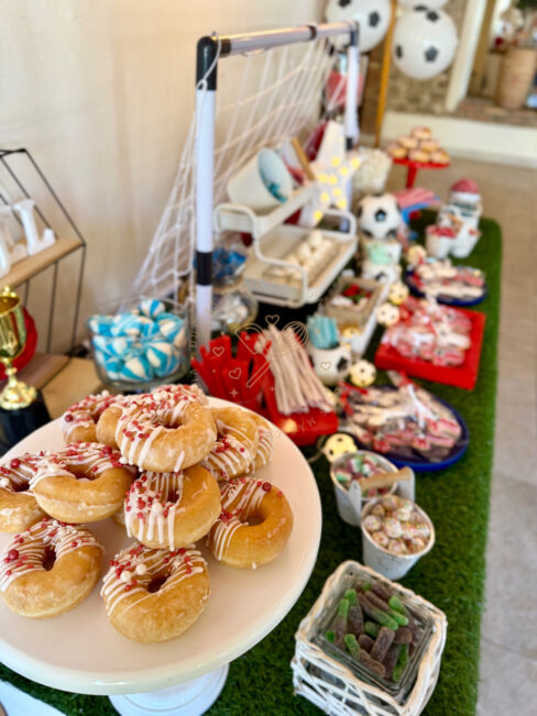 Mesa dulce comunión Atlético de madrid