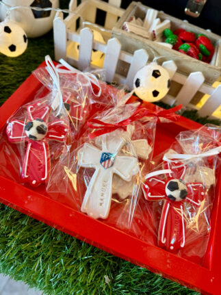 Mesa dulce comunión Atlético de madrid