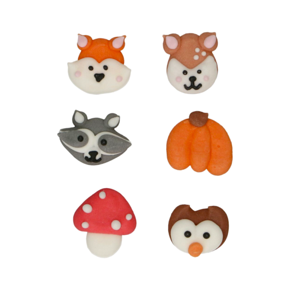 decoraciones-comestibles-animales-bosque-funcakes
