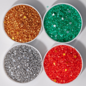 Stardust-Juego-Clásico-Navidad-decoraciones-comestibles-espolvoreado-pme