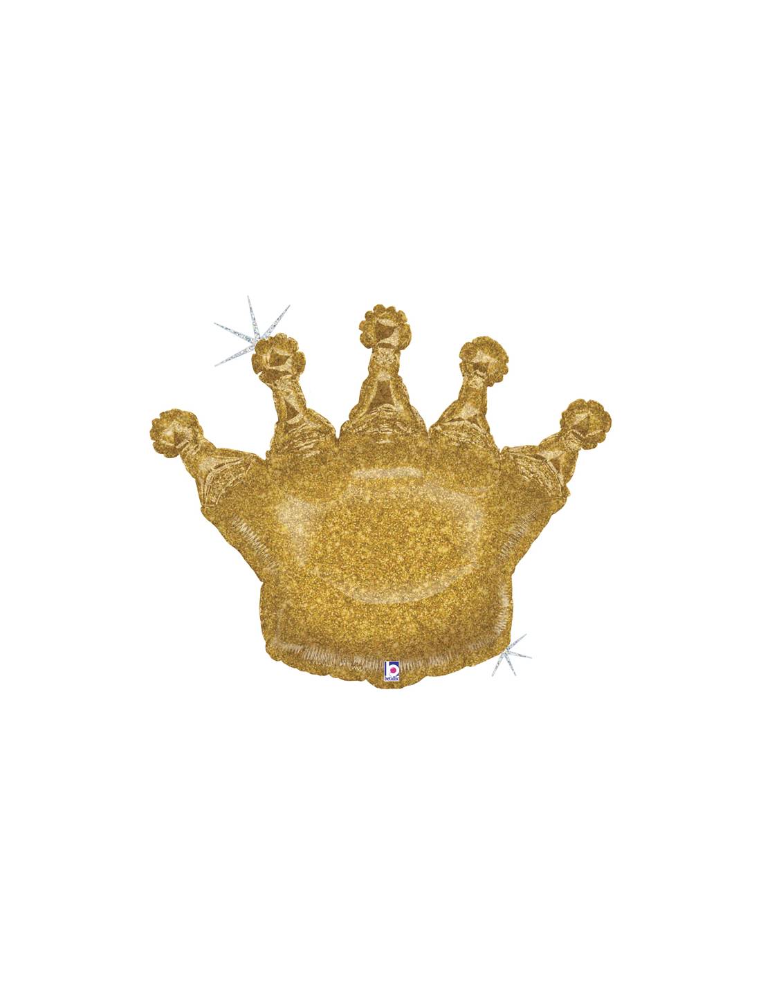 36-75x58-cm-corona-reluciente-glit-holografico-globo 36-75x58-cm-corona-reluciente-glit-holografico-globo