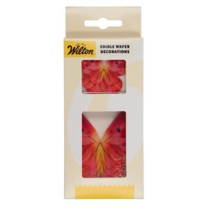 mariposas-oblea-rojo-wilton
