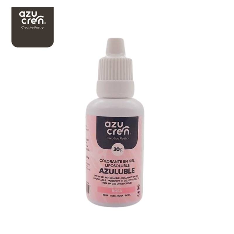 Colorante en gel rosa Liposoluble 30ml – Azucren